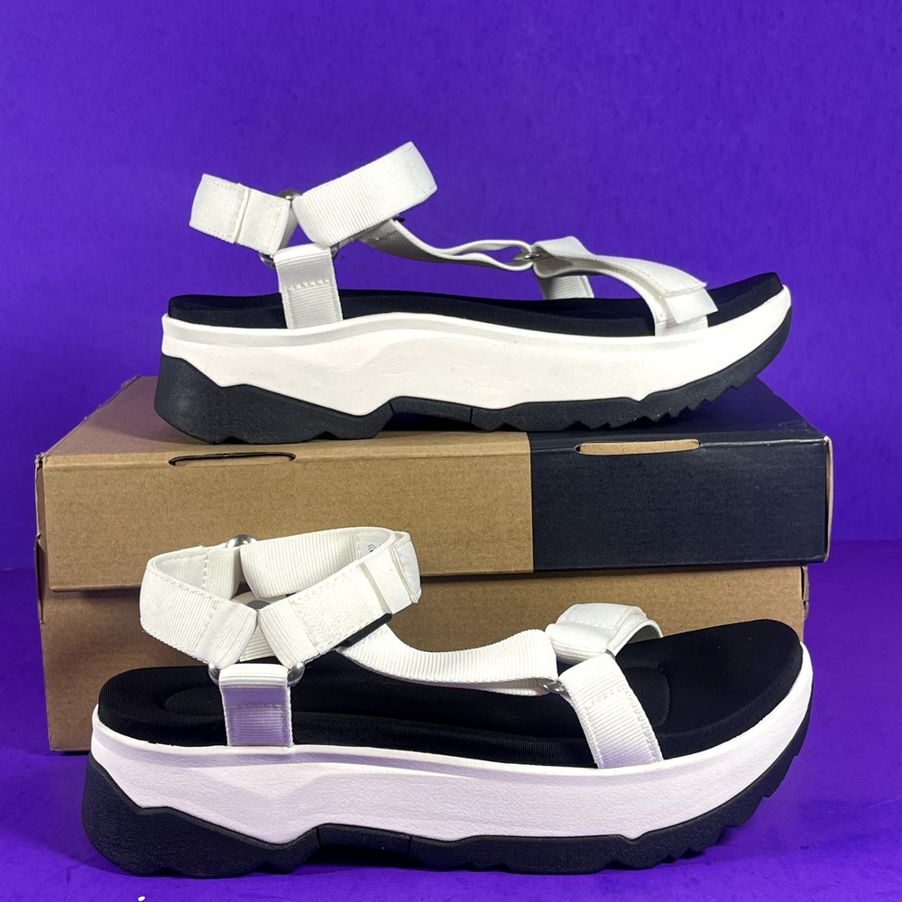 TEVA White Jadito Universal Cushioned Sporty Sandal Women's Shoe Size 9